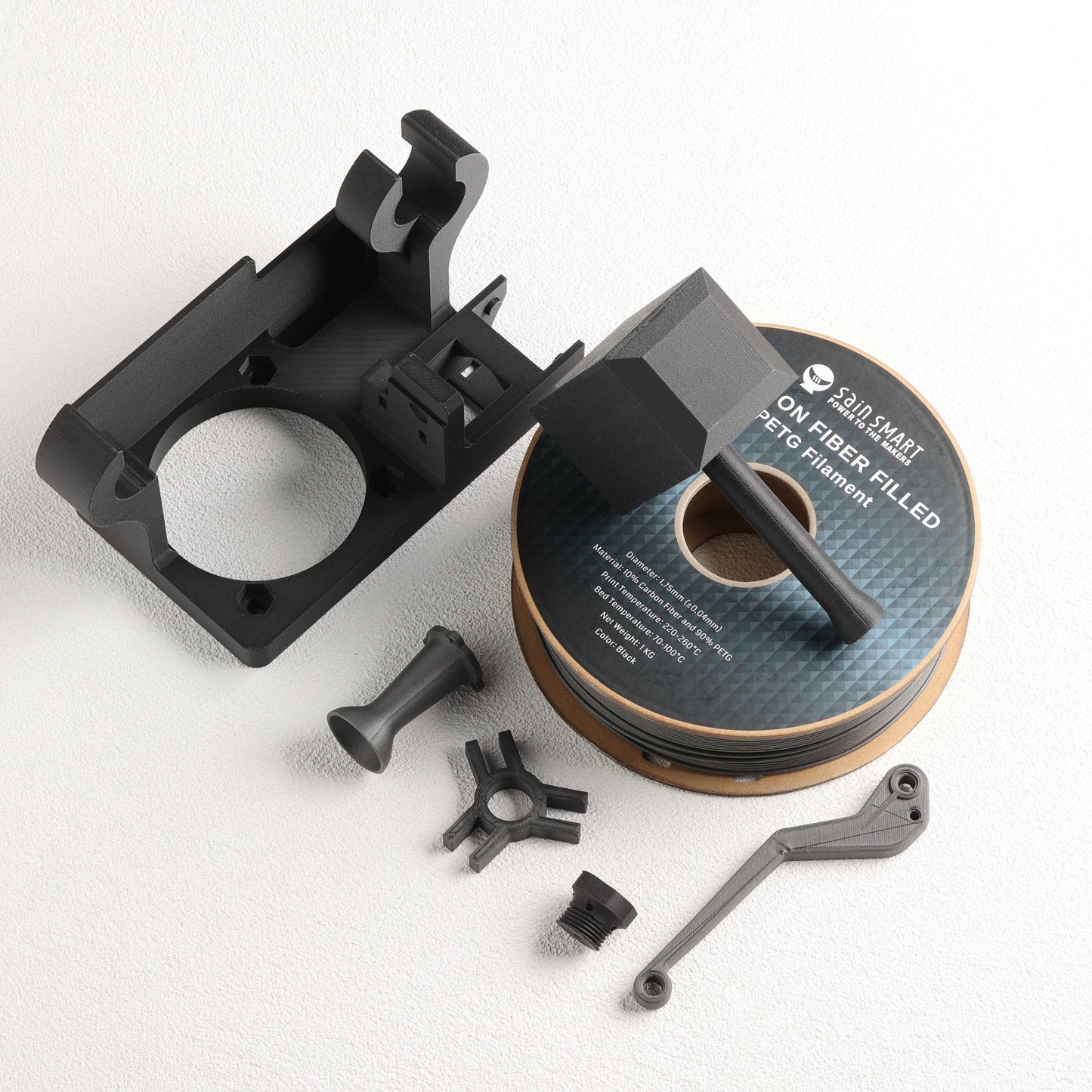 SainSmart - Carbon Fiber PETG Filament 1.75mm 1KG High-Strength