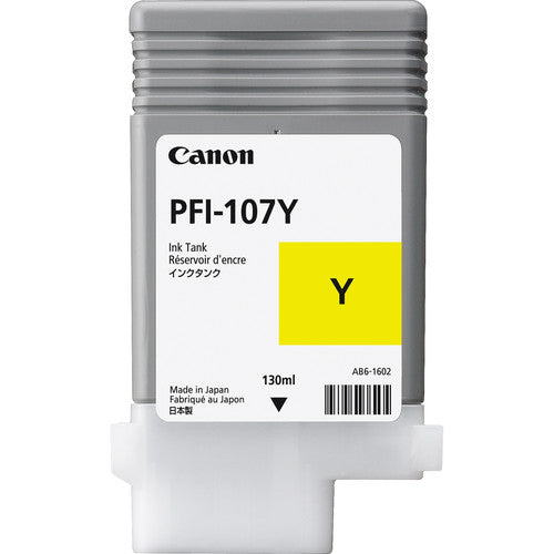Canon Ink Tank PFI-107Y - Yellow Ink Tank 130ml