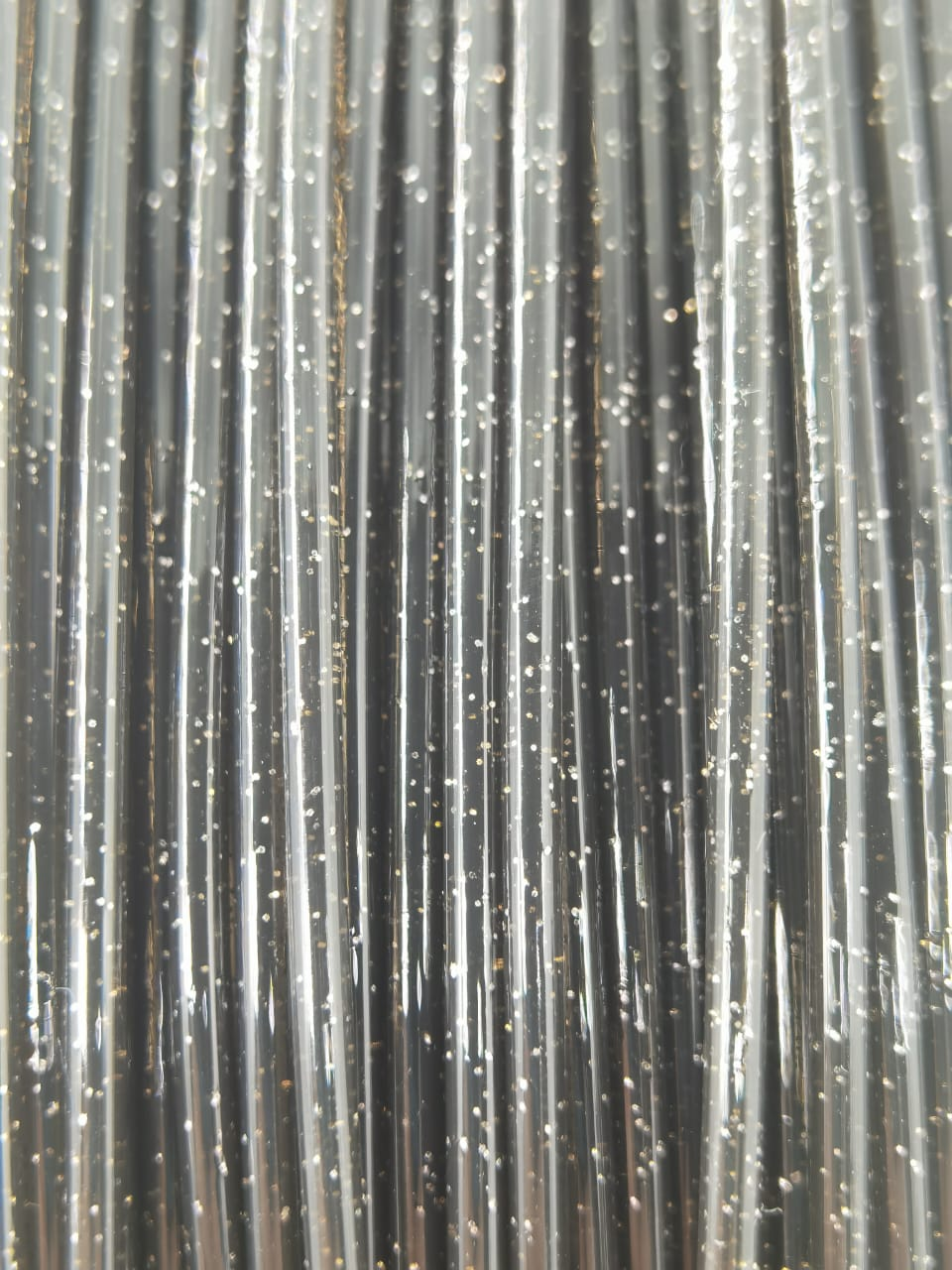 Cookiecad - Black Star Stuff Translucent Glitter PLA Filament (1.75mm, 1kg)