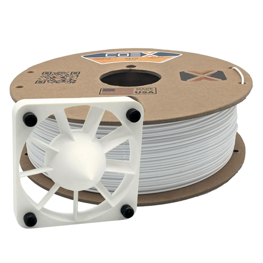 COEX 3D - White PETG Filament | Premium Engineering-Grade