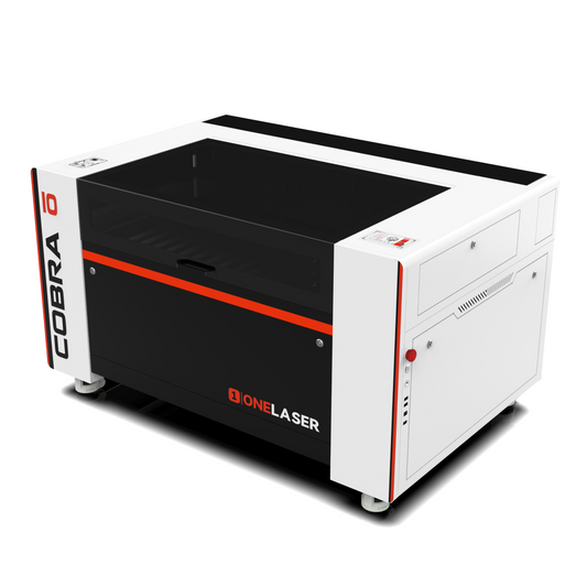 OneLaser Cobra™ 10 Workshop Essential 100W CO2 Glass Laser Engraver & Cutter