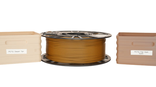 3D-Fuel - Pro PCTG High-Impact Filament | Coyote Brown, 1.75mm (1kg)