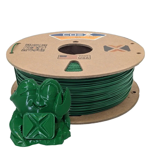 COEX 3D - Green Bay Green PLA Filament