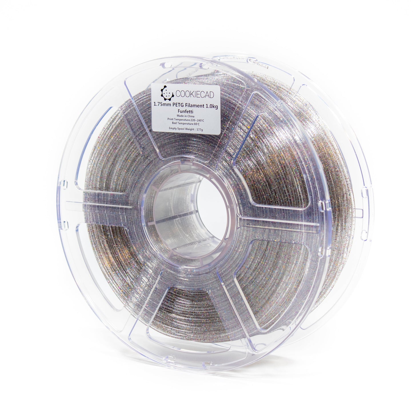 Cookiecad - Funfetti PETG Filament – 1.75mm (1kg)