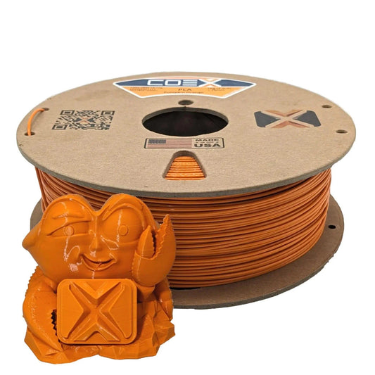 COEX 3D - Pumpkin Orange PLA Prime Filament