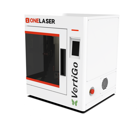 OneLaser VertiGo™ Performance 38W RF Rotary Laser Engraver for Drinkware