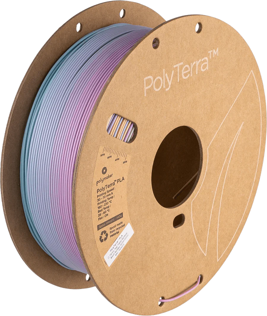 Polymaker - Panchroma - Gradient Rainbow PLA 3D Printer Filament 1KG 1.75mm