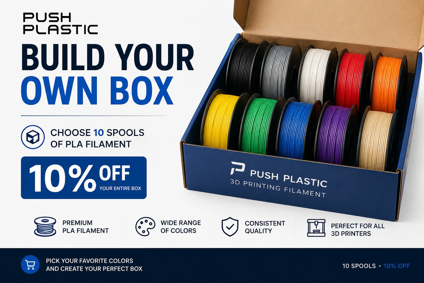 Push Plastic - Build your own Box (10% OFF)