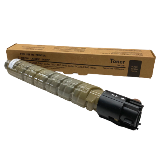 Black Generic Ricoh MP C401 Toner Cartridge (841724) - Made in Japan/USA