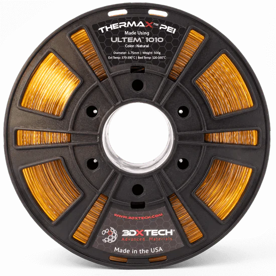 3DXTech ThermaX PEI Ultem 1010 Filament – 1.75mm (500g)