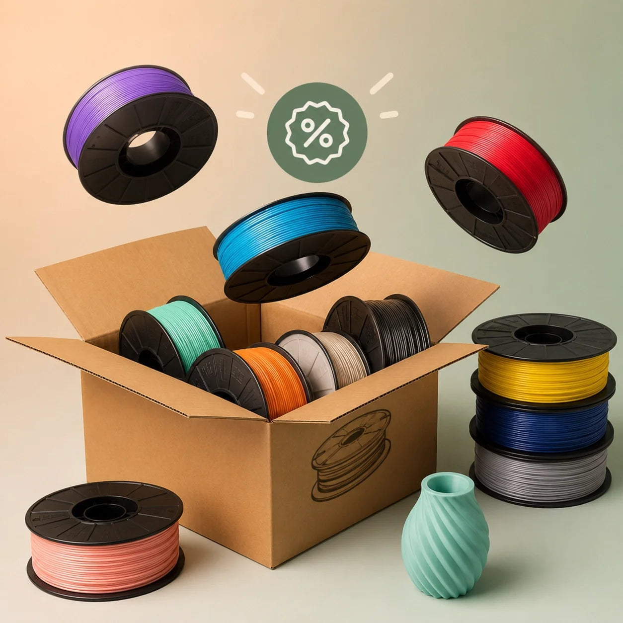 build your own box bundles pla filaments discounts