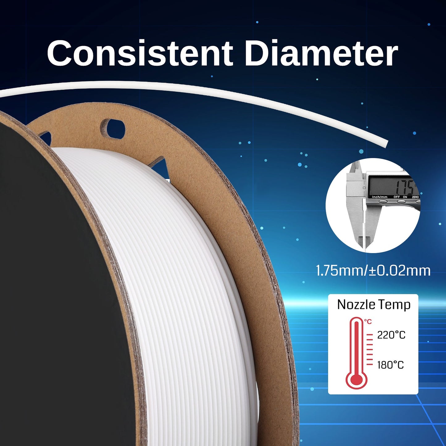 SainSmart - GT-3 High Speed Matte PLA Filament 1.75mm 1KG