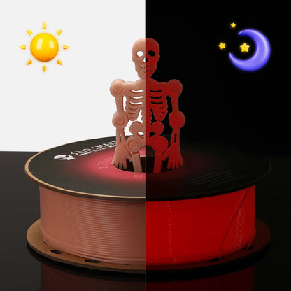 SainSmart - Glow-in-the-dark Red 1.75mm PRO-3 PETG Filament 1kg
