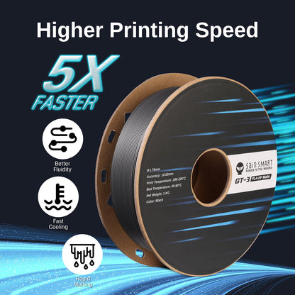 SainSmart - GT-3 High Speed Matte PLA Filament 1.75mm 1KG