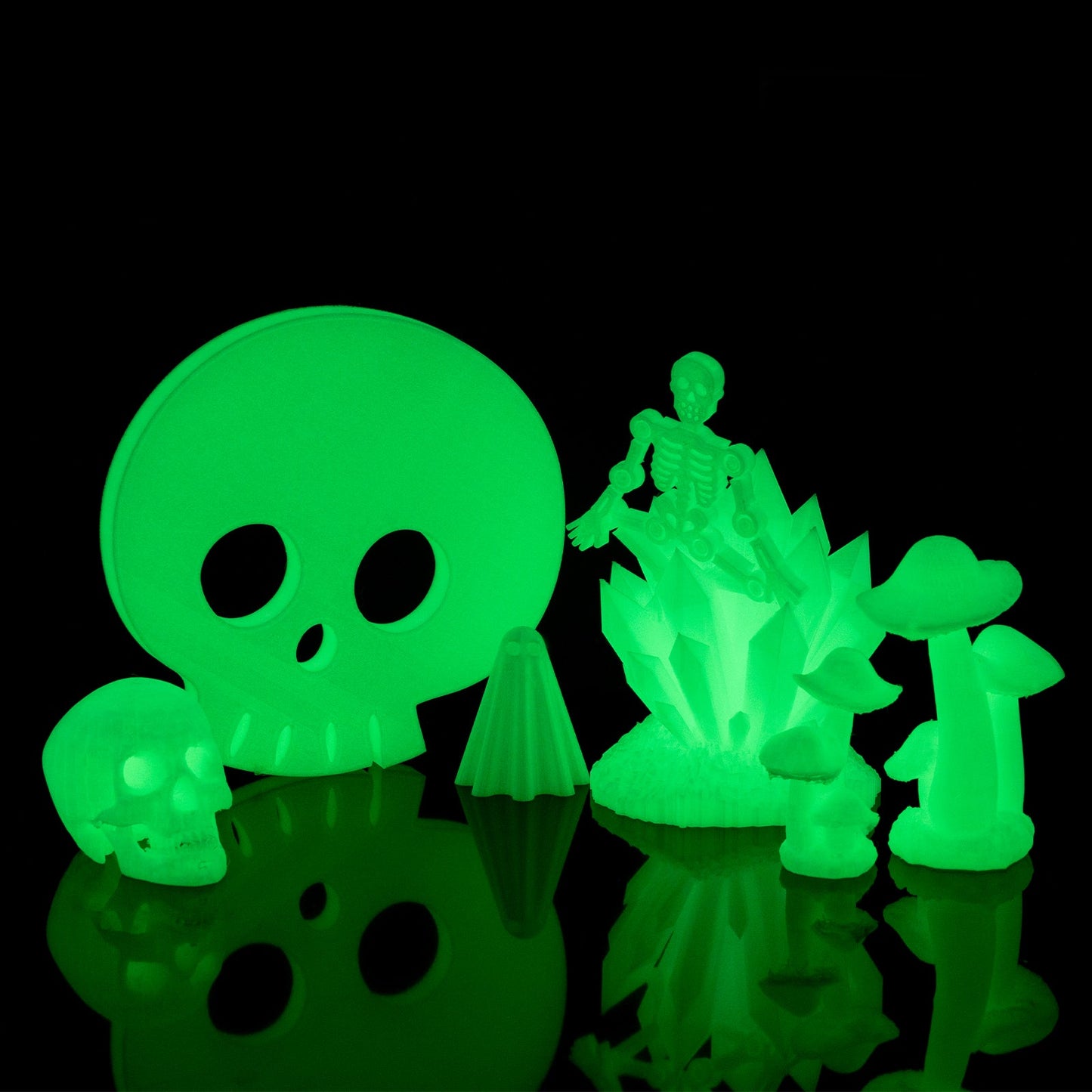 Sainsmart - Glow-in-the-dark Green 1.75mm PRO-3 PETG Filament 1kg
