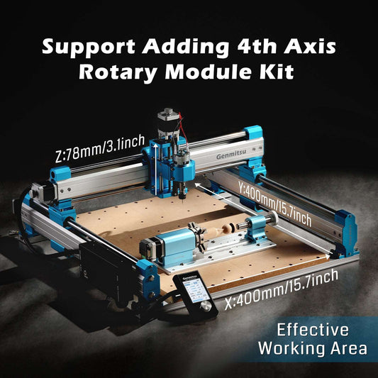 Genmitsu - 4040-PRO Desktop CNC Router Machine for Carving and Cutting