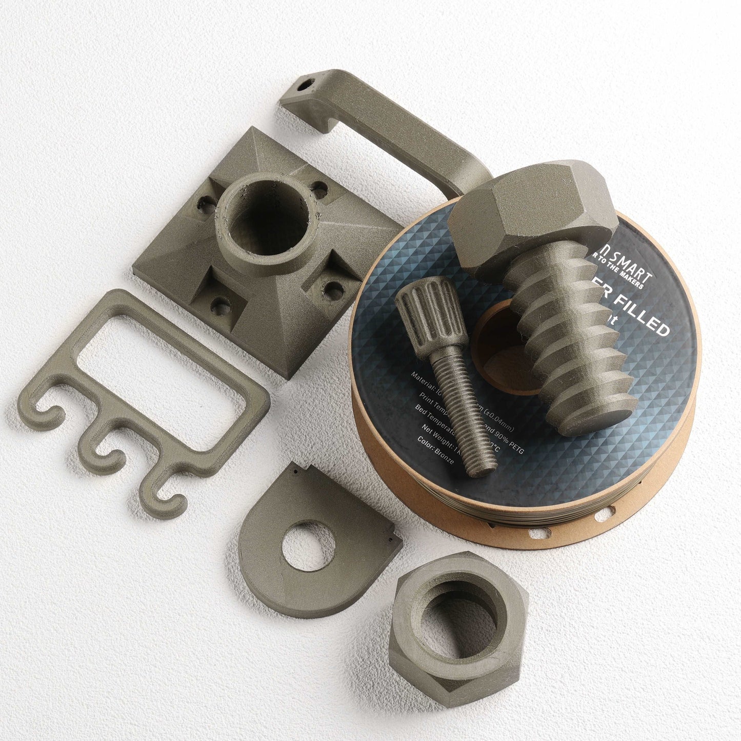 SainSmart - Carbon Fiber PETG Filament 1.75mm 1KG High-Strength