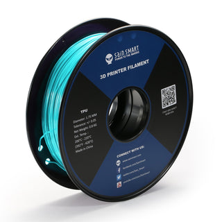 SainSmart - Flexible TPU Filament 1.75mm 95A Neon Cyan 800g