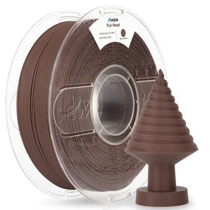 Amolen - PLA Wood 1.75mm, 1KG/2.2LB