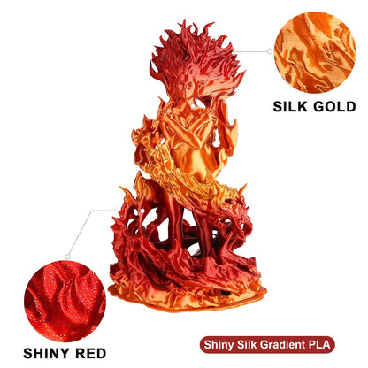 Amolen - PLA Silk Shiny Gradient Variety Pack (4x200g) - 1.75MM