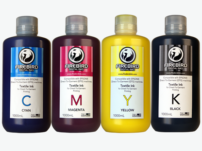 Firebird Ink - Direct To Garment DTG Ink – EPSON DTG Compatible