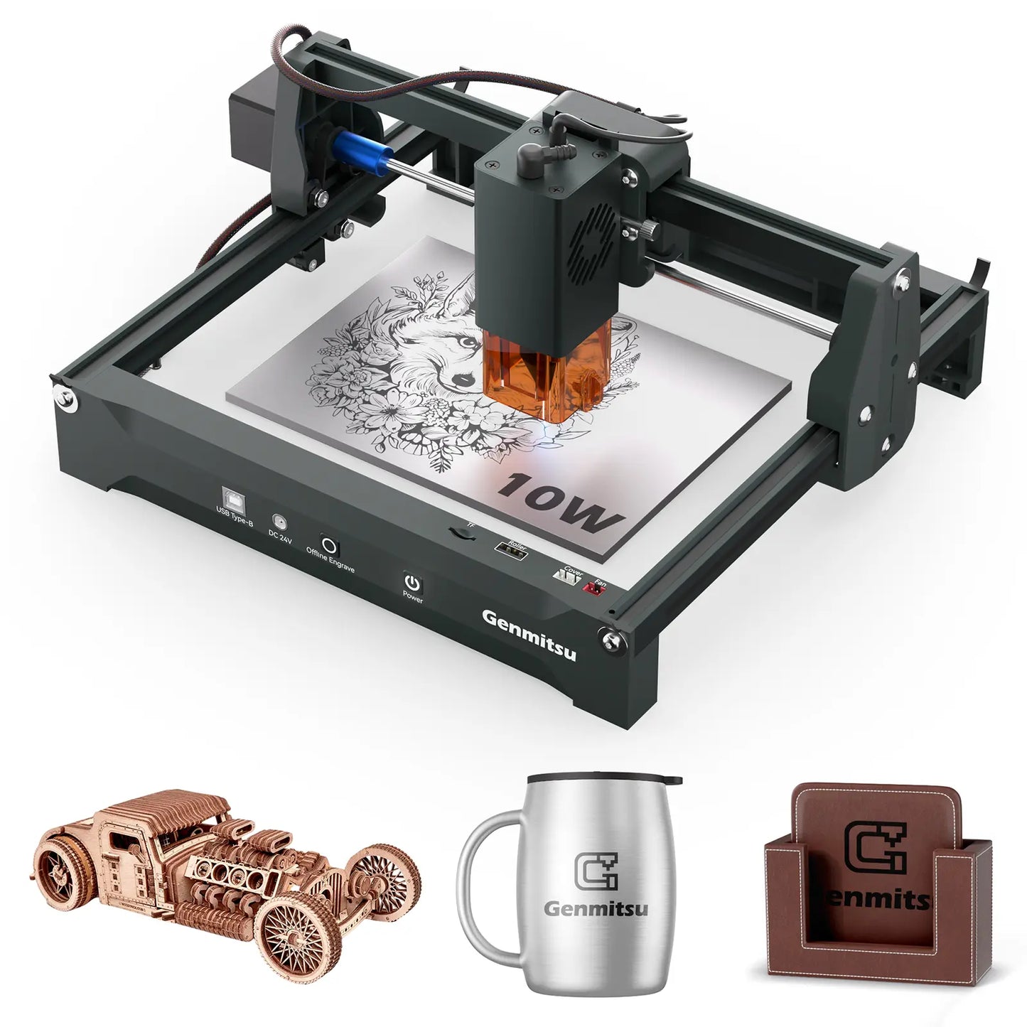 Genmitsu - Kortek Portable Desktop Laser Engraver