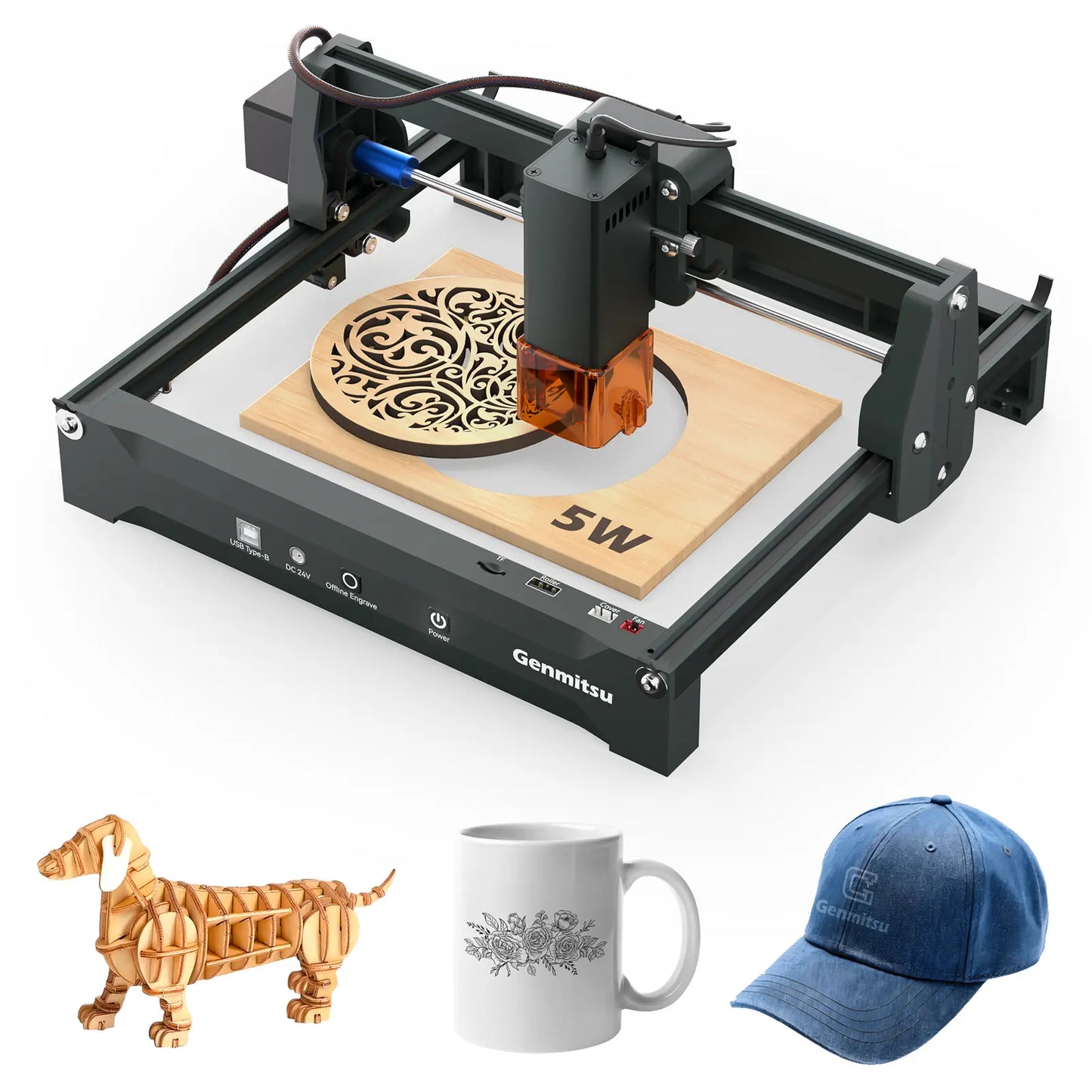 Genmitsu - Kortek Portable Desktop Laser Engraver
