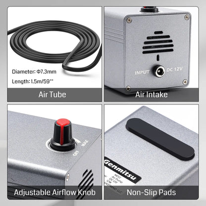 Air Assist Pump for Laser Cutter - Genmitsu Kortek & Most CNC/Laser Engravers