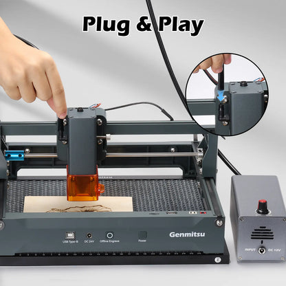 Air Assist Pump for Laser Cutter - Genmitsu Kortek & Most CNC/Laser Engravers