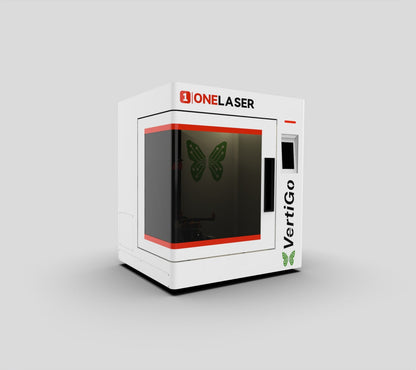 OneLaser VertiGo™ Performance 38W RF Rotary Laser Engraver for Drinkware