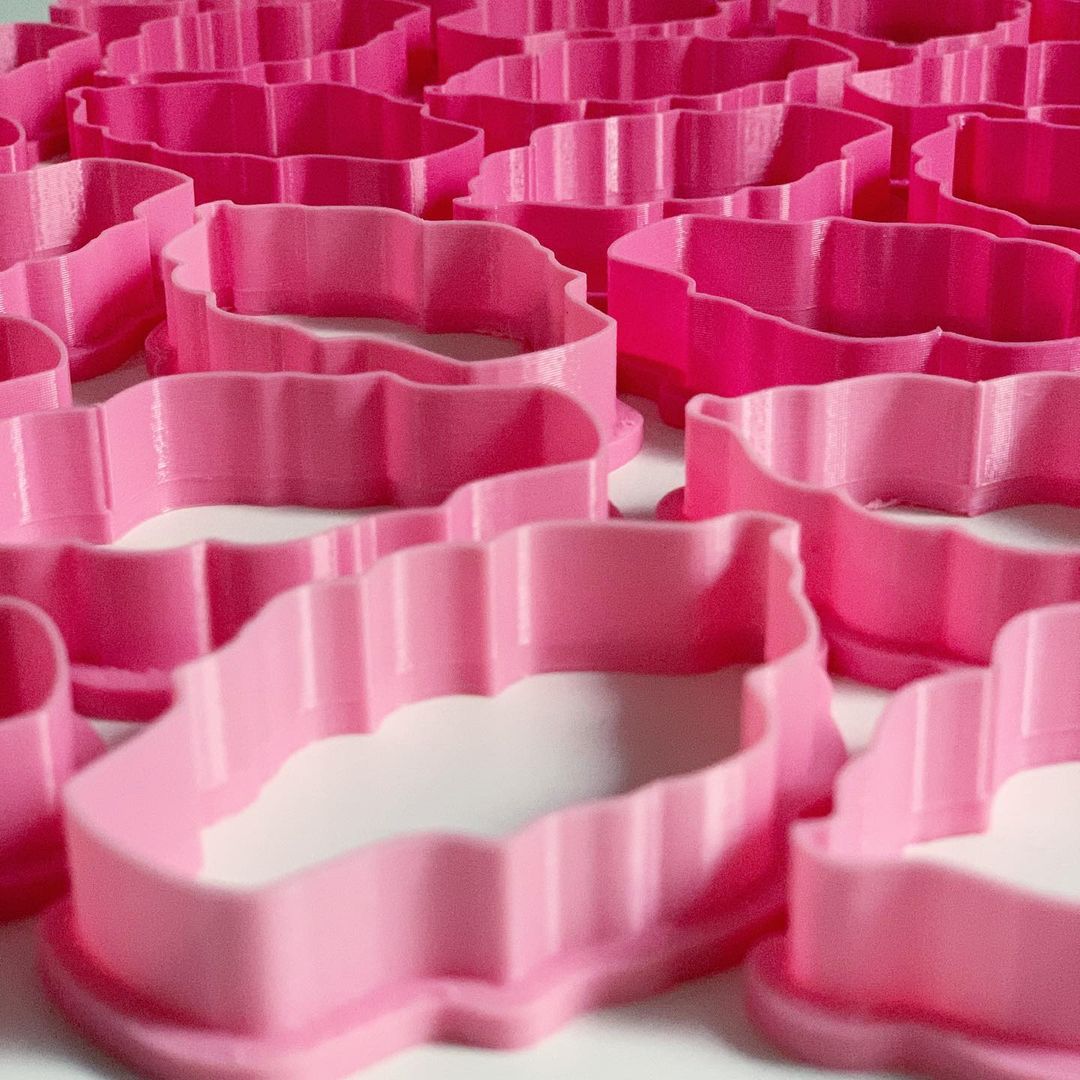 Cookiecad - Pink Ombré Dual-Shade Gradient PLA Filament (1.75mm, 1kg)
