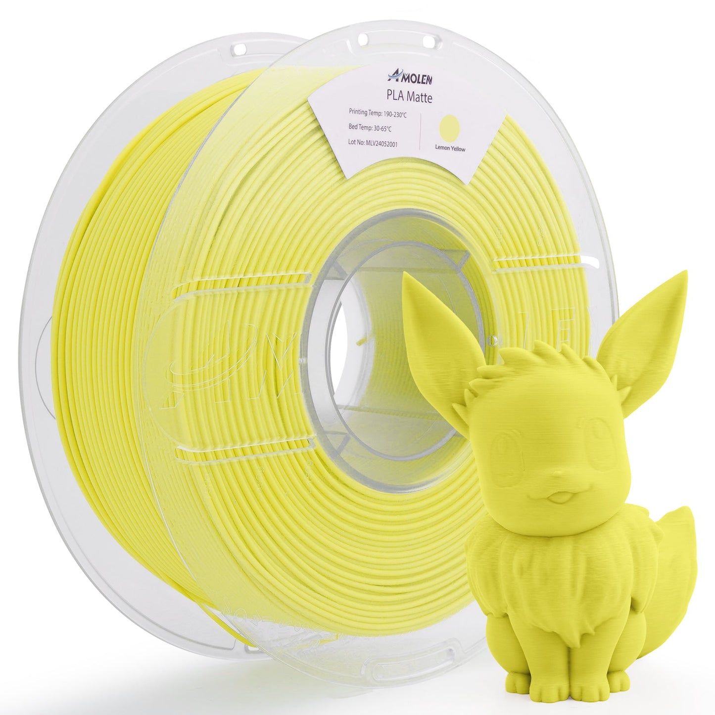 Amolen - PLA Matte Basic 1.75mm, 1KG/2.2LB
