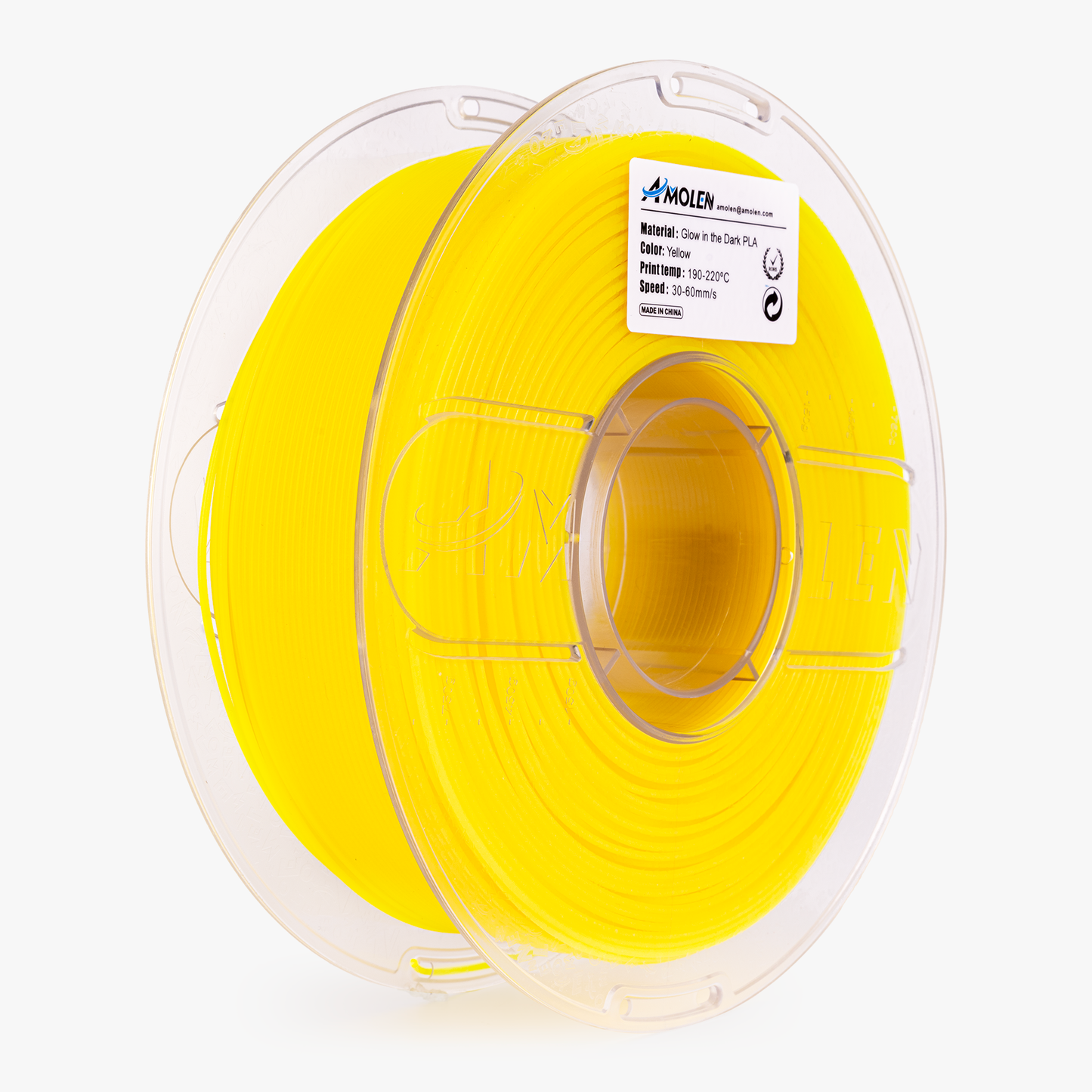 Amolen - PLA Glow-in-the-Dark 1.75mm, 1KG/2.2LB