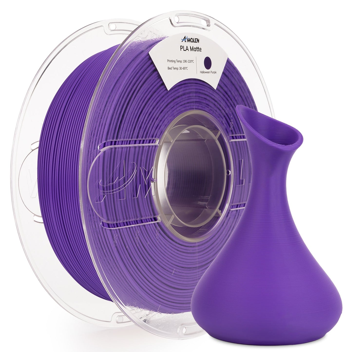 Amolen - PLA Matte Basic 1.75mm, 1KG/2.2LB