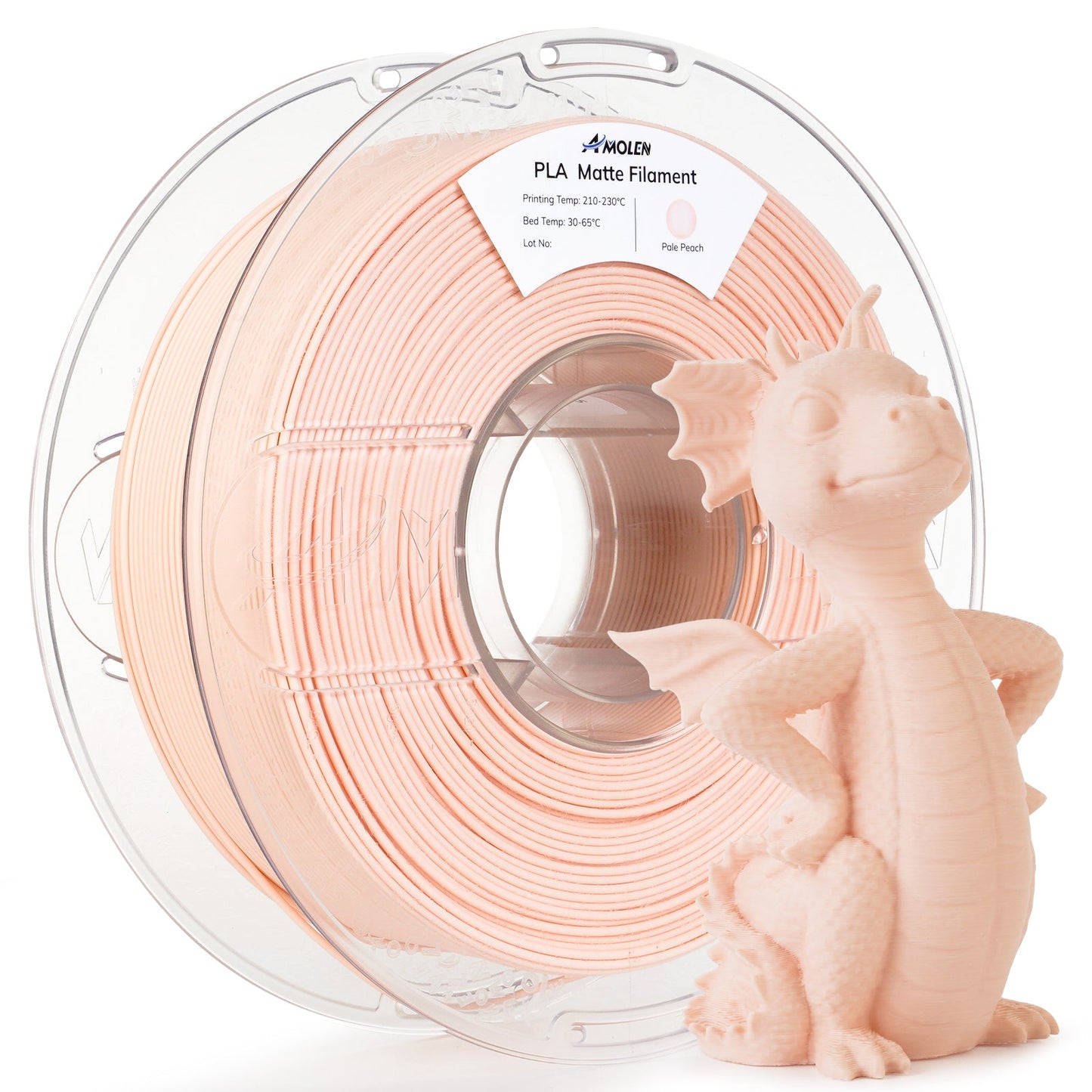 Amolen - PLA Matte Basic 1.75mm, 1KG/2.2LB
