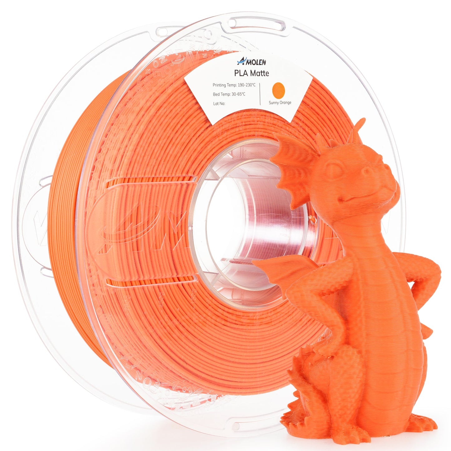 Amolen - PLA Matte Basic 1.75mm, 1KG/2.2LB