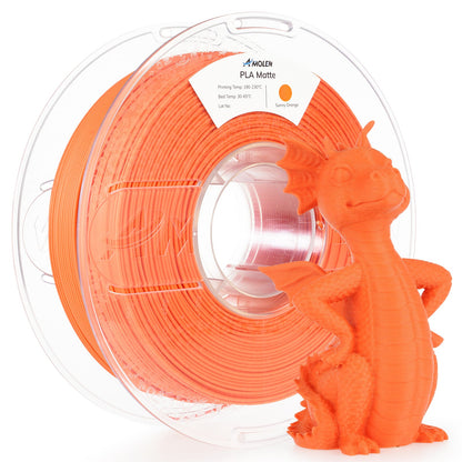 Amolen - PLA Matte Basic 1.75mm, 1KG/2.2LB