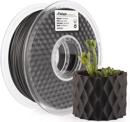 Amolen - PLA Wood 1.75mm, 1KG/2.2LB