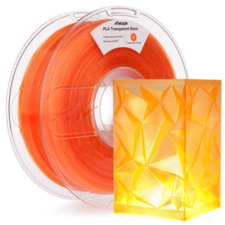 Amolen - PLA Crystal-Transparent 1.75mm, 1KG/2.2LB