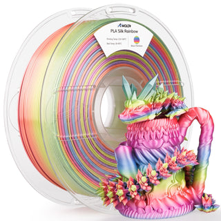 Amolen - PLA Silk Rainbow 1.75mm, 1KG/2.2LB
