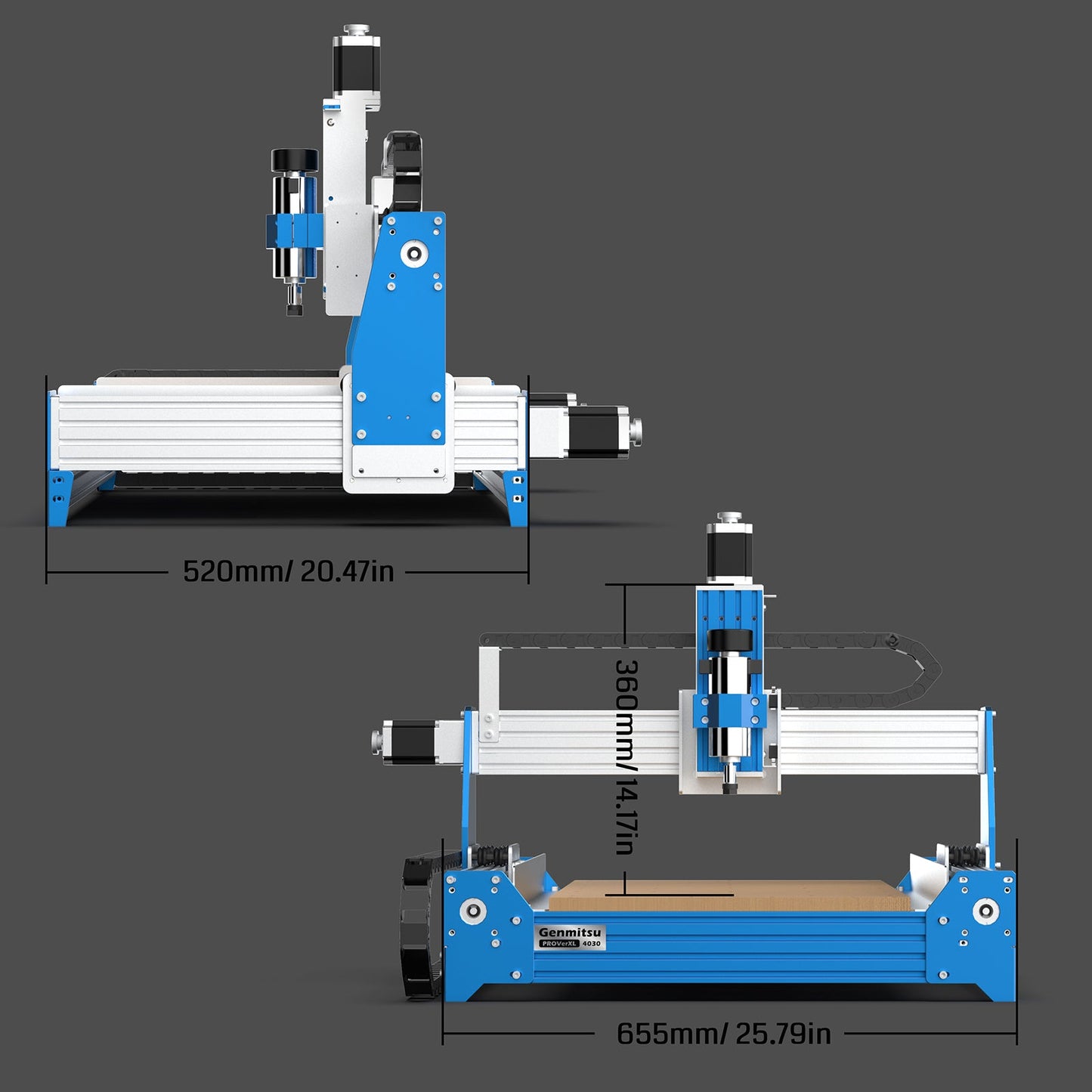 Genmitsu - PROVerXL 4030 CNC Router with Carveco Maker Subscription