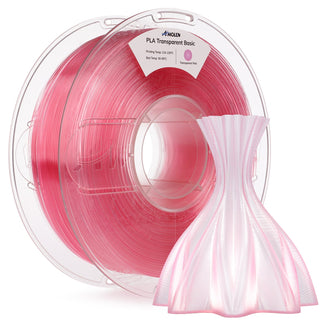 Amolen - PLA Crystal-Transparent 1.75mm, 1KG/2.2LB