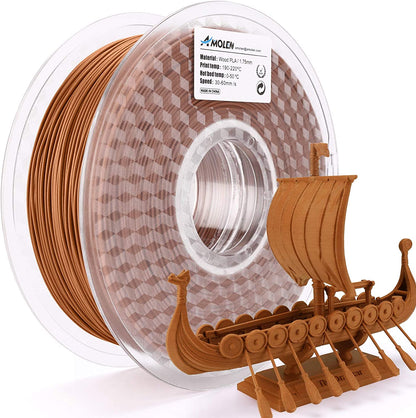 Amolen - PLA Wood 1.75mm, 1KG/2.2LB