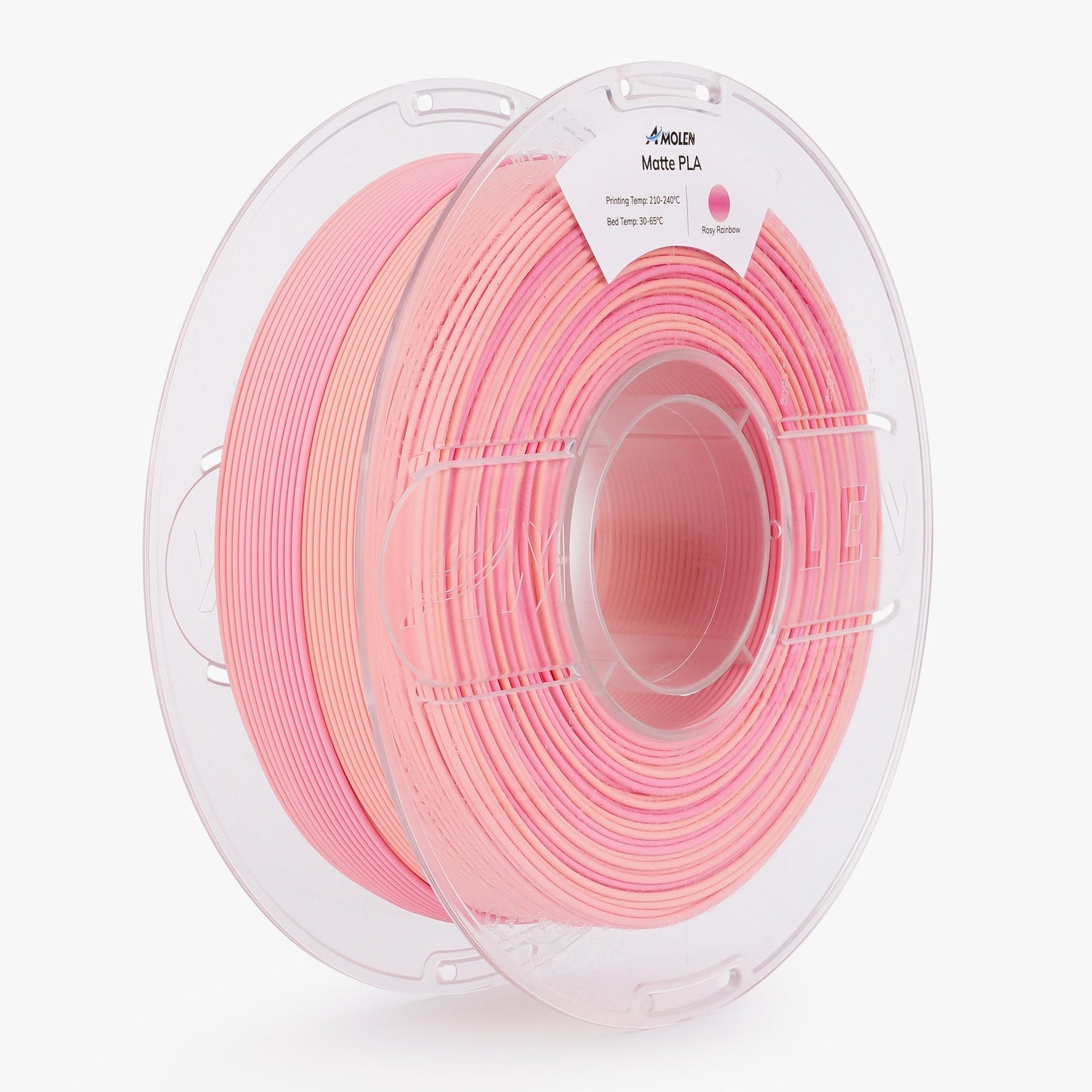 Amolen - PLA Matte Rainbow Filament 1.75mm, 1KG/2.2LB