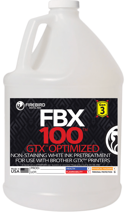 Firebird Ink - FBX-100 Gen3 GTX Optimized DTG Pretreatment