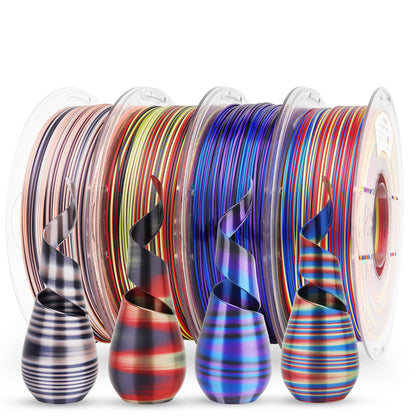 Amolen - PLA Silk S-Series Variety Pack (4x1kg) - 1.75MM