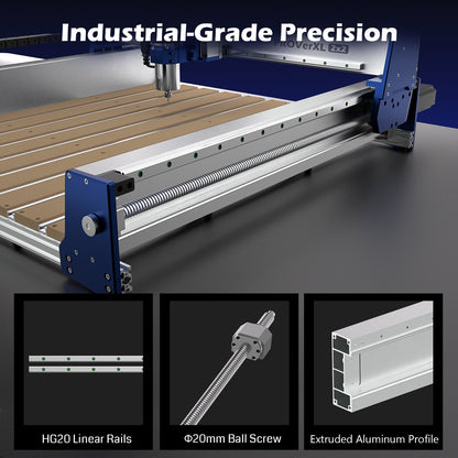 PROVerXL 2x2 CNC Router – Professional Grade Precision & Pre-Assembled Modular Design