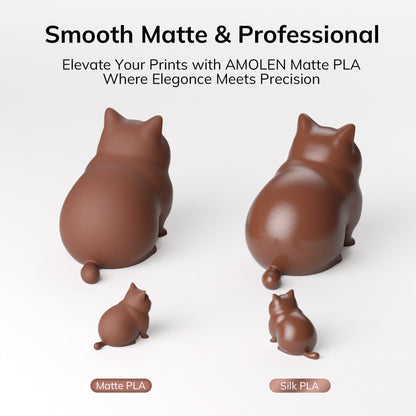 Amolen - PLA Matte Basic 1.75mm, 1KG/2.2LB