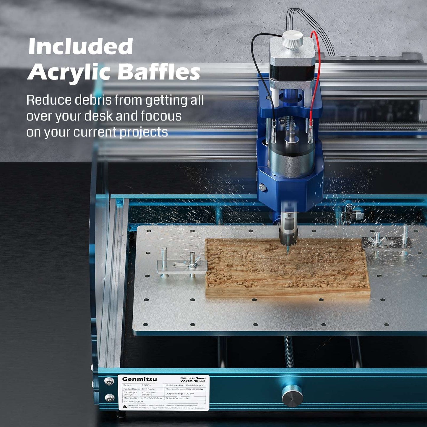Genmitsu - 3018-PROVer V2 Desktop CNC Router Kit