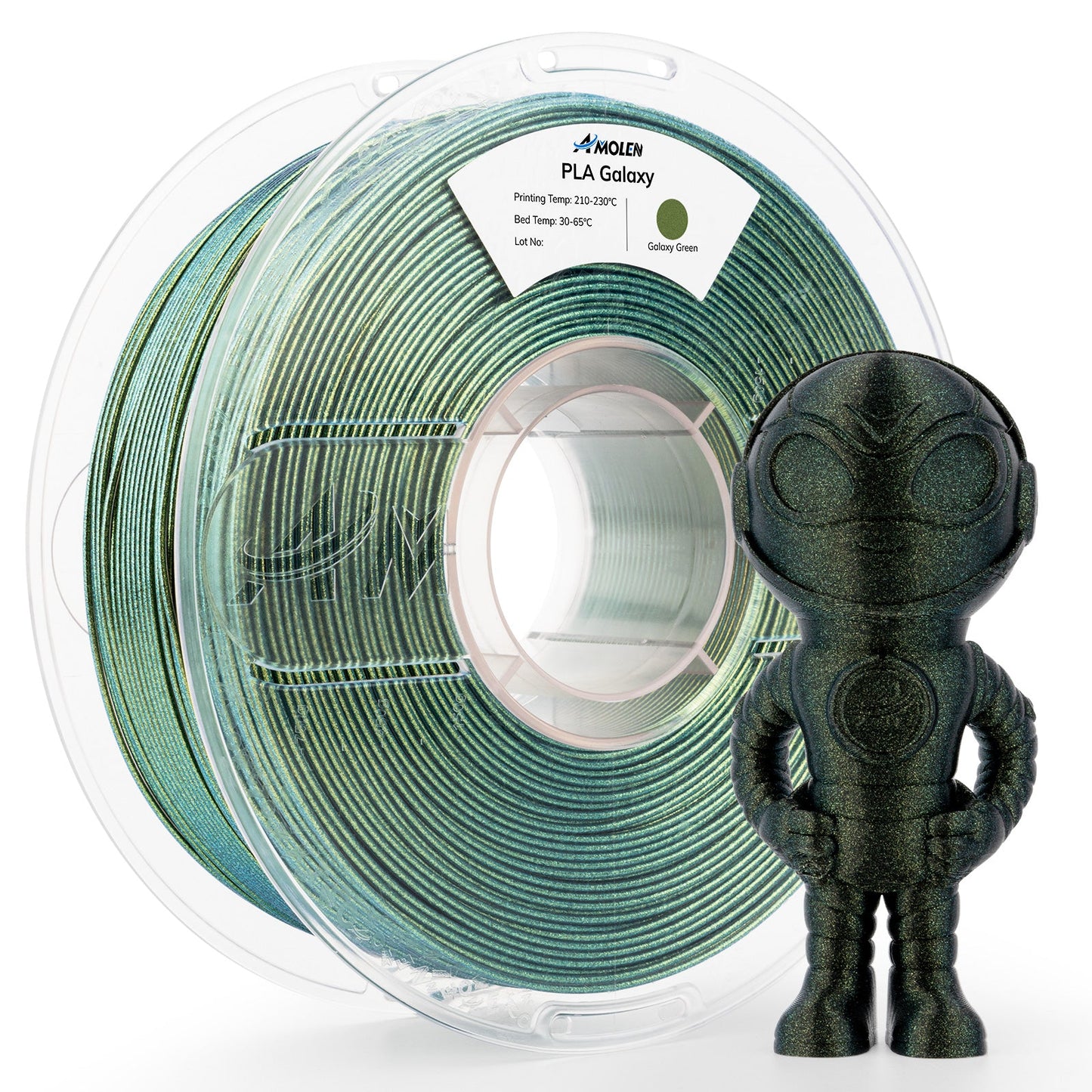 Amolen - PLA Galaxy / Sparkle & Shiny 1.75mm, 1KG/2.2LB